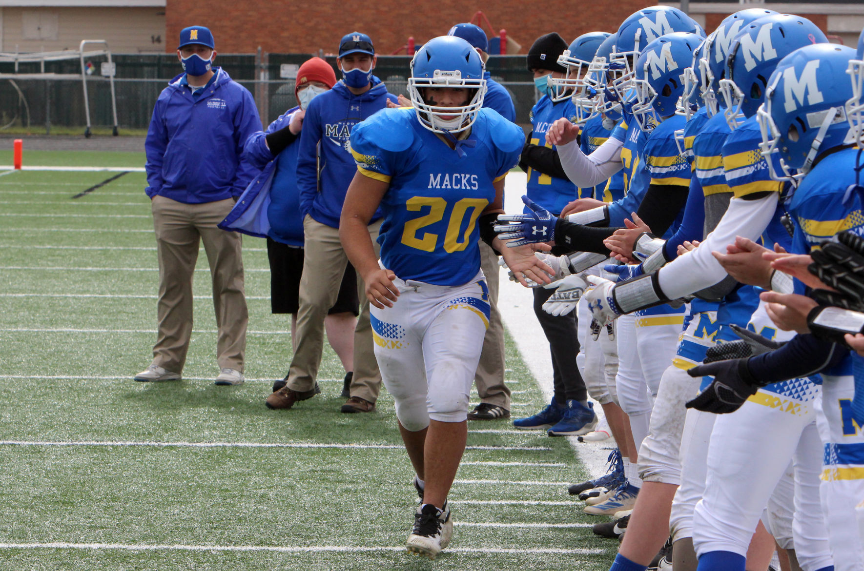 New Auburn at McDonell football 10-3-20